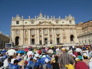 In attesa del papa