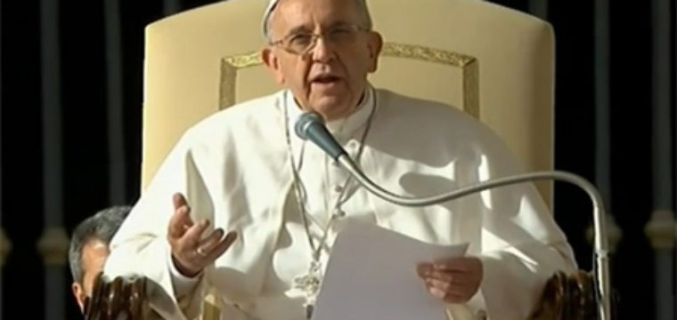 Udienza generale del Papa 20 novembre